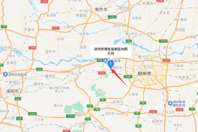 郑州世博机械制造厂家地址地图